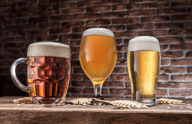 importação de cerveja