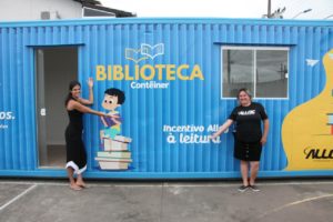 biblioteca contêiner