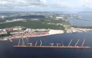 Píer flutuante manaus