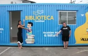 biblioteca contêiner