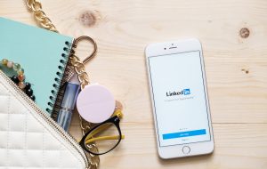 Chiang Mai, Thailand - September 4, 2016: Apple iPhone 6s plus Showing Linkedin application on the screen. Linkedin is a social networking website for people in professional occupations.